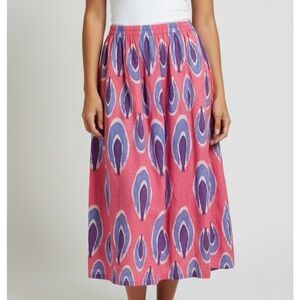 Tuckernuck Nimo with Love Ikat Pink Skirt Size Medium